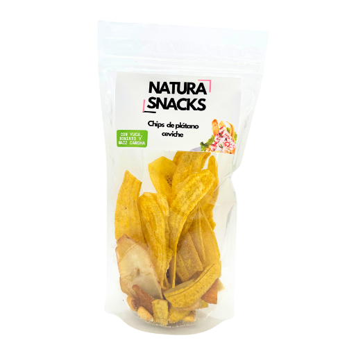 Xips de Plàtan Ceviche 100g Natura Snacks