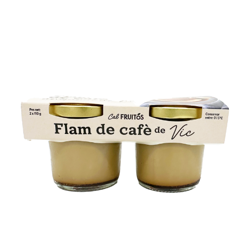 Flam de Cafè Pack 2u x 110g Cal Fruitós