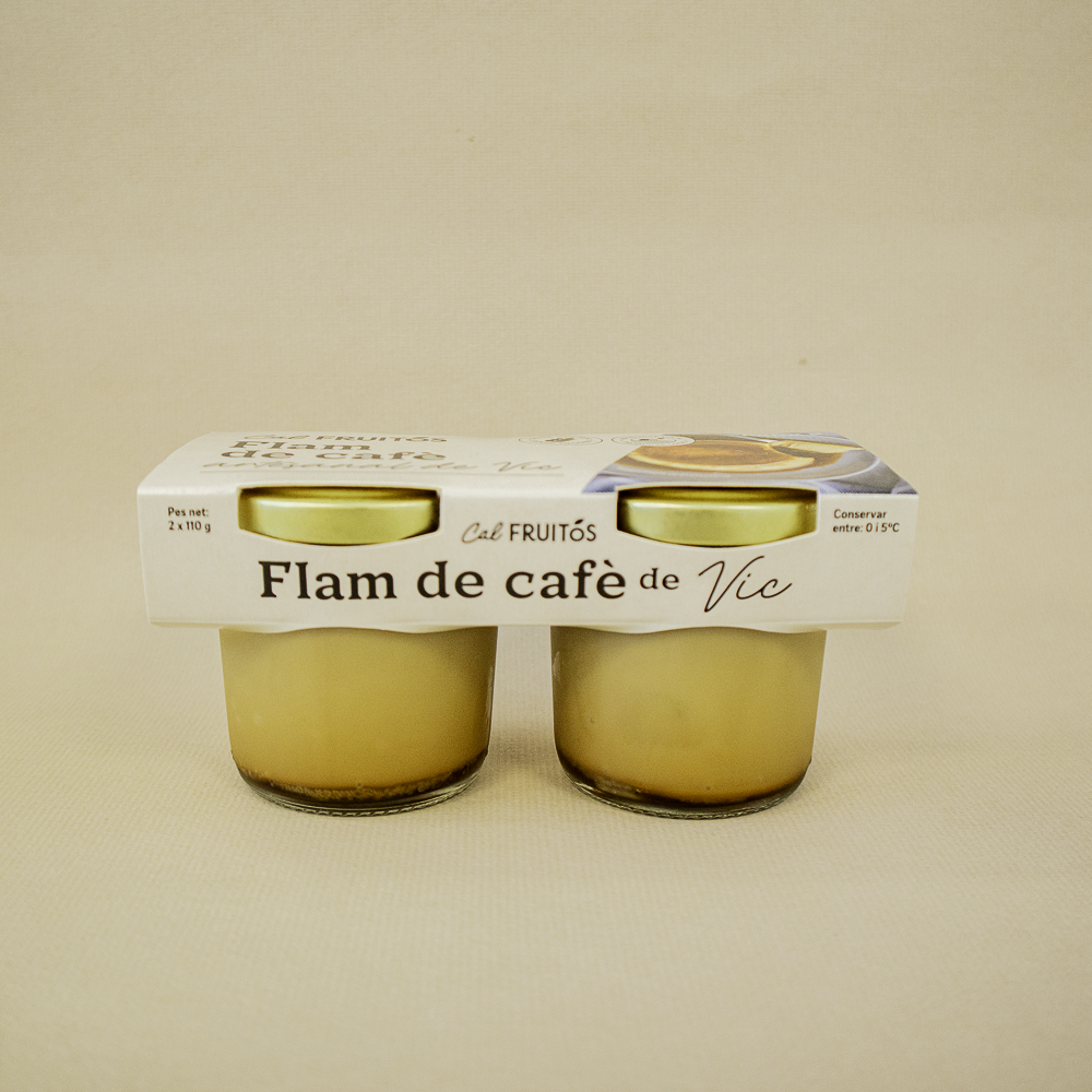 Flam de Cafè Pack 2u x 110g Cal Fruitós