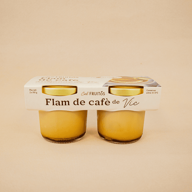 Flam de Cafè Pack 2u x 110g Cal Fruitós