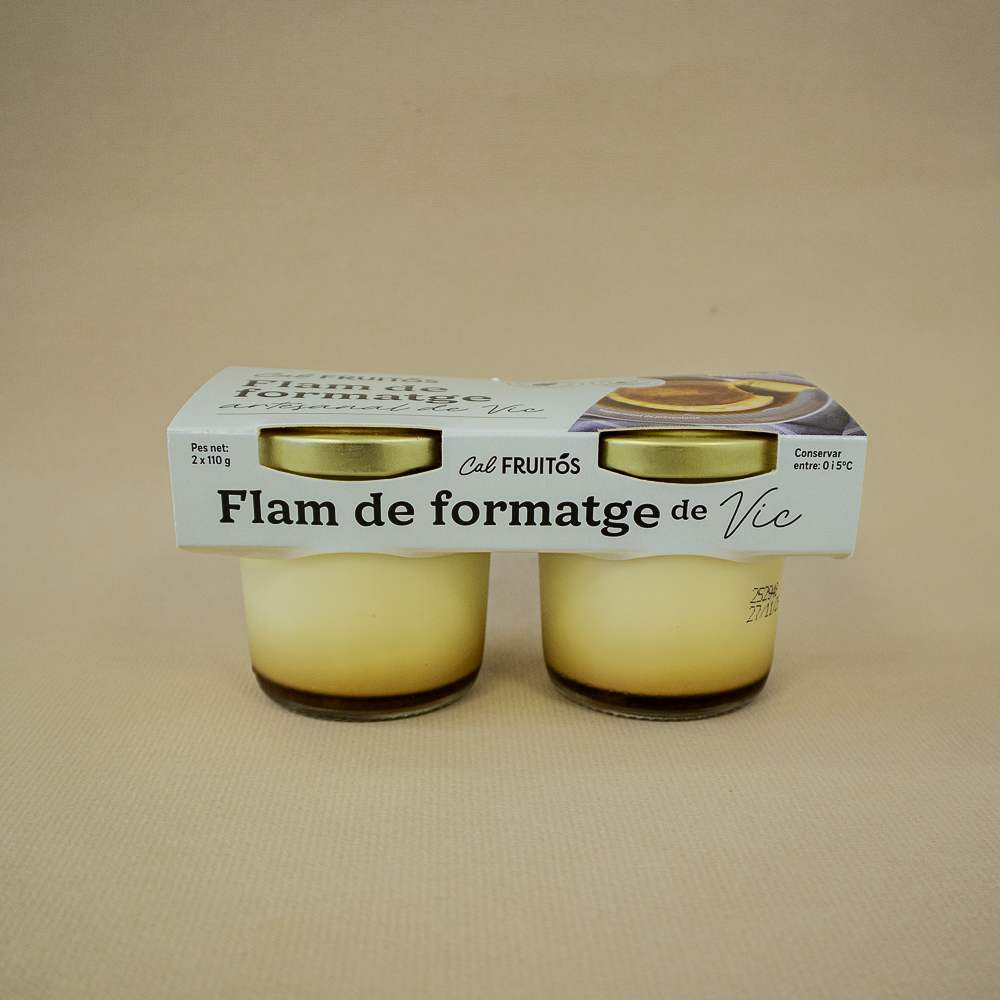 Flam de Formatge Pack 2u x 110g Cal Fruitós