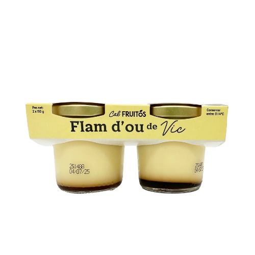 Flam d'Ou Pack 2u x 110g Cal Fruitós