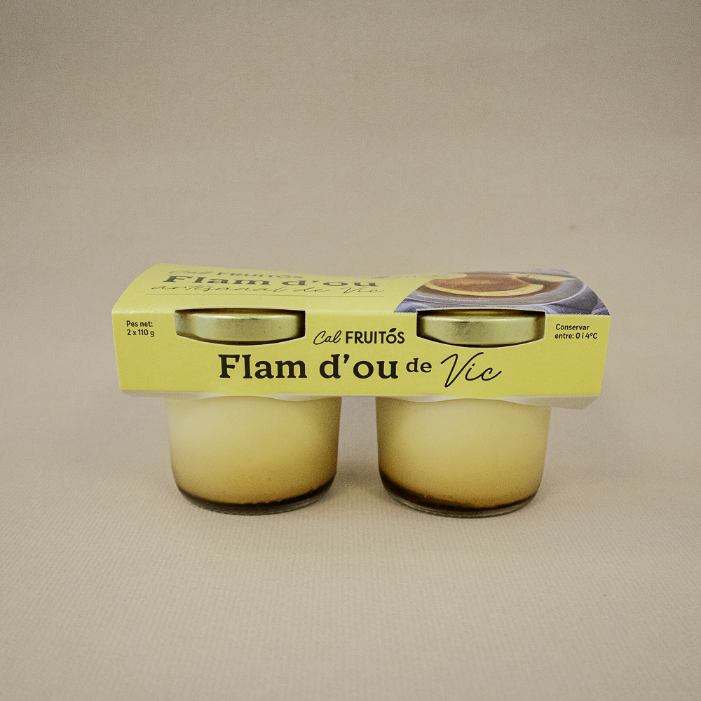 Flam d'Ou Pack 2u x 110g Cal Fruitós