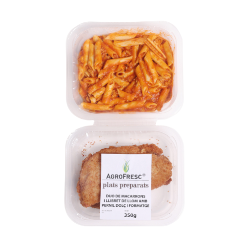 Menu Macarrons + Llibrets 350g Agrofresc