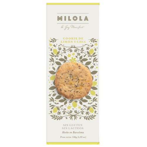 Cookies S/Gluten Llimona i Xia 140g Milola