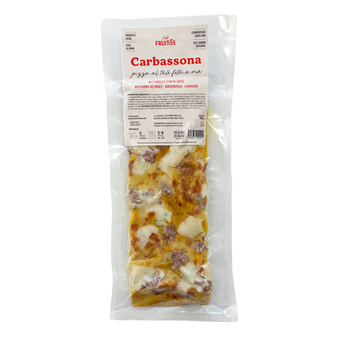 Pizza al Tall Carbassona 330g Cal Fruitós