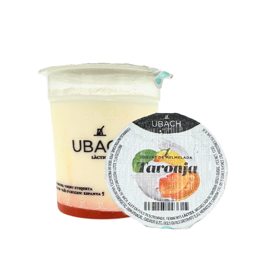 Iogurt amb Melmelada Taronja Pack 2u x 125g Ubach