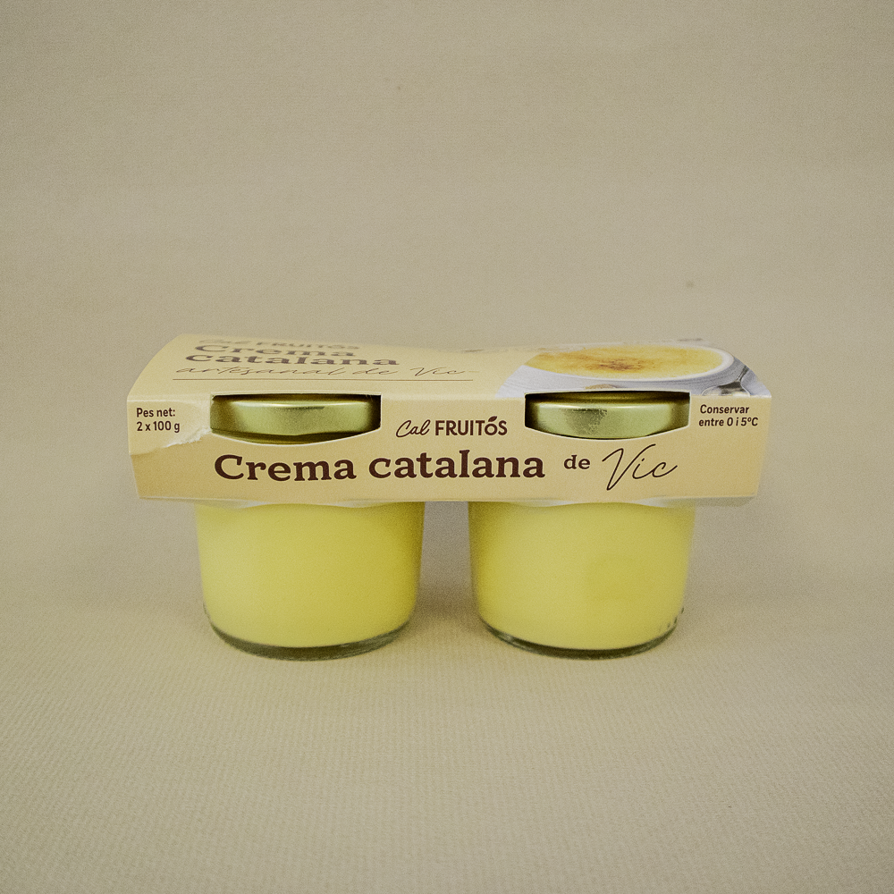 Crema Catalana Pack 2u x 110g Cal Fruitós