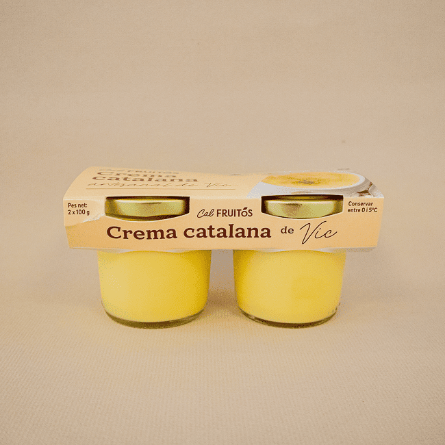 Crema Catalana Pack 2u x 110g Cal Fruitós