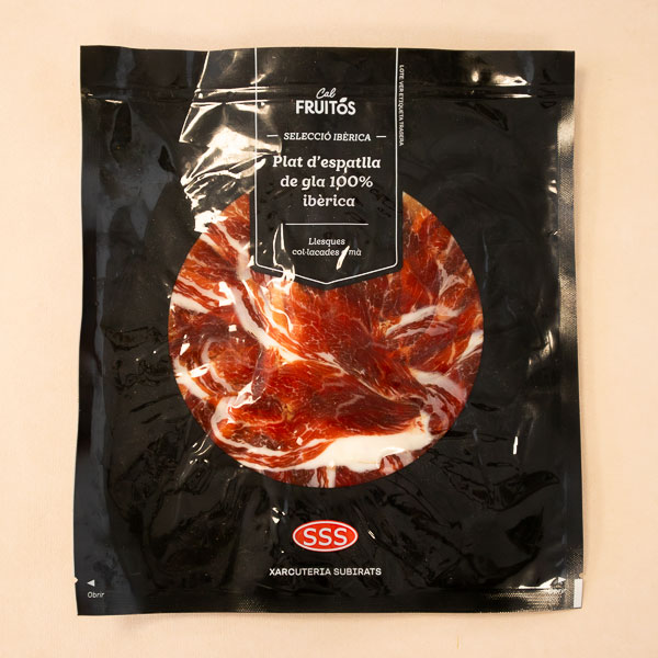 Plat Espatlla Ibèrica 100% Gla Col·locada a mà 150g Subirats