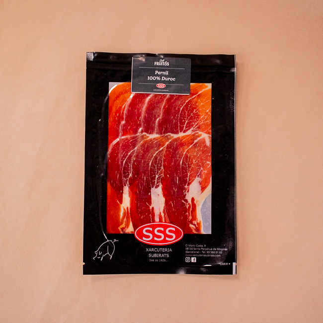 Jamón Duroc 100% Subirats 100g Subirats