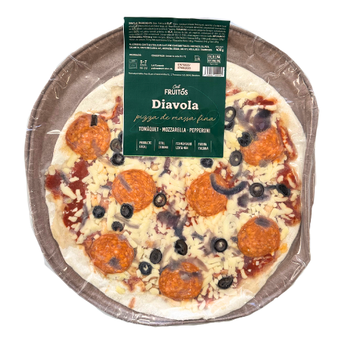 Pizza Diavola 30cm Cal Fruitós