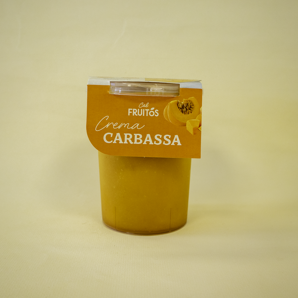 Crema de Carbassa Fresca 500ml Cal Fruitós