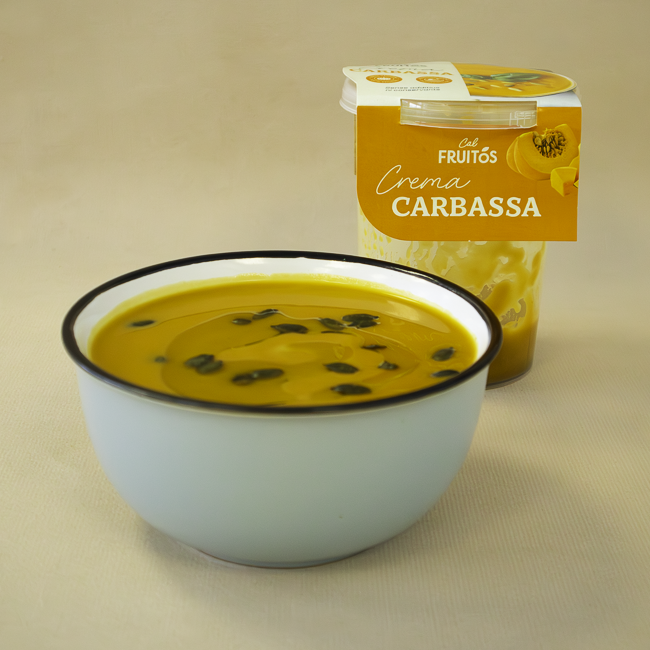 Crema de Carbassa Fresca 500ml Cal Fruitós