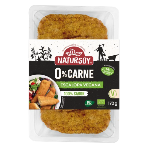 Escalopa Vegana 170g Natursoy
