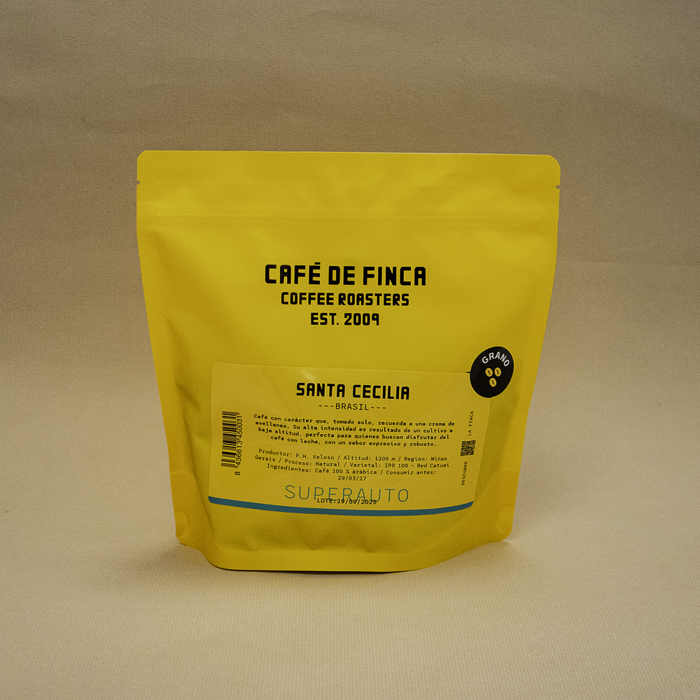 Cafè en Gra Especialitat Santa Cecilia 250g Café de Finca