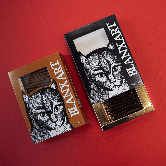 Lenguas de Gato Chocolate Negro 110g Blanxart