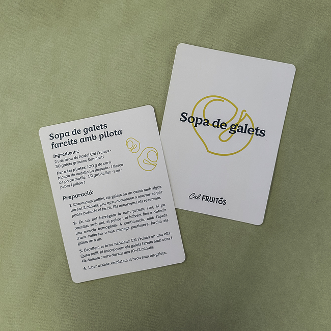 Pack Sopa de Galets Farcits amb Pilota