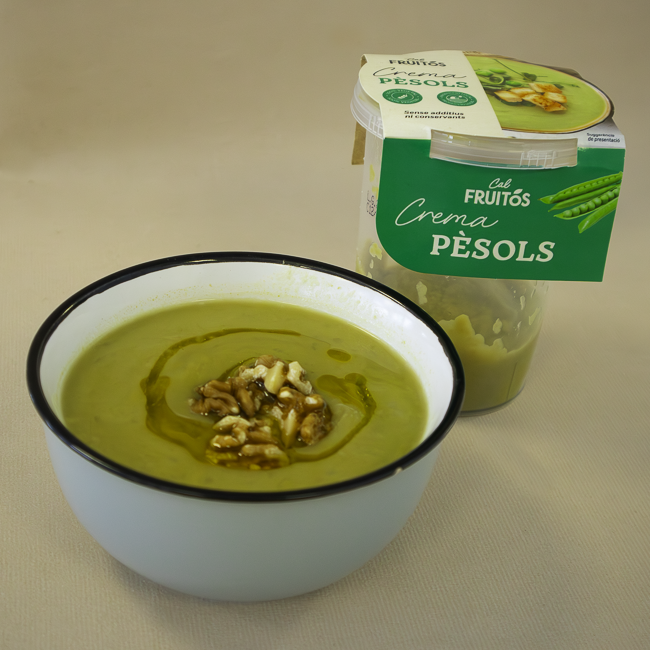 Crema de Pèsols 500ml Cal Fruitós