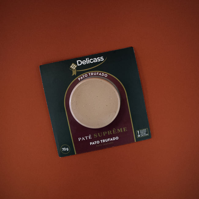 Paté Suprême de Pato Trufado 70g Delicass