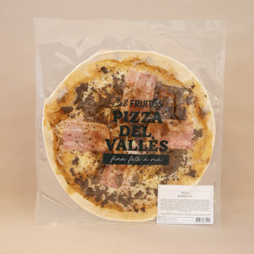 Pizza del Vallès Barbacoa 435g Cal Fruitós