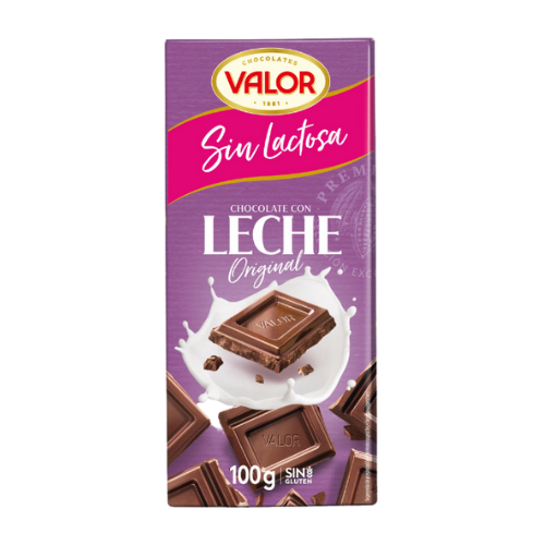 Xocolata S/Lactosa amb Llet 100g Valor