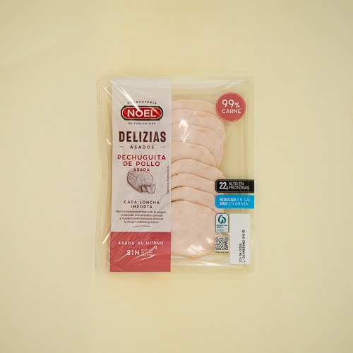 Pechuga de Pollo Asado 100 g Noel