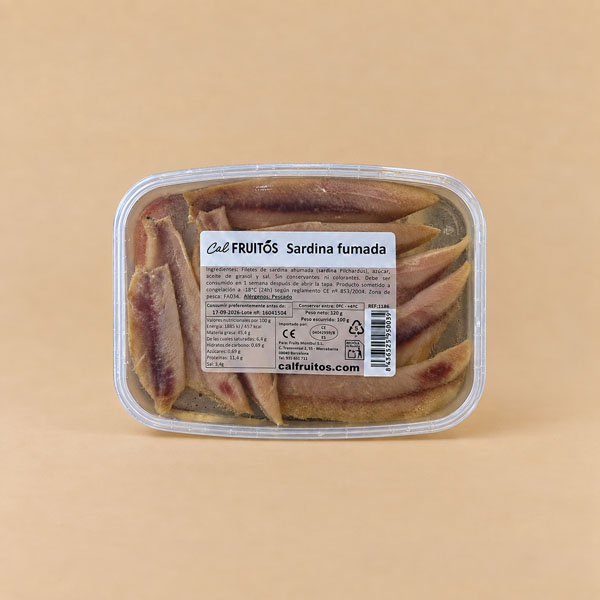 Sardina Fumada 120g Cal Fruitós