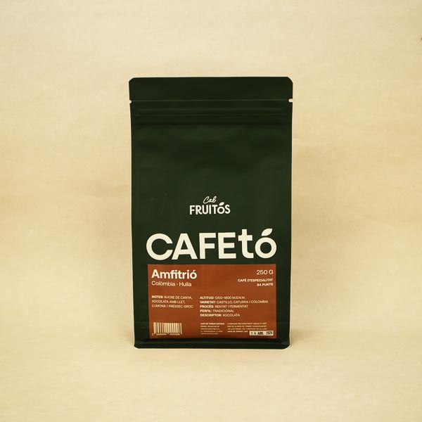 Cafè en Gra Especialitat Amfitrió 250g Cal Fruitós