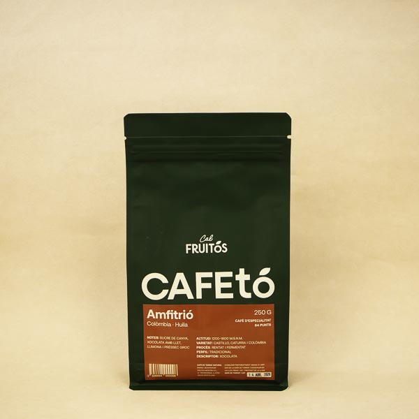 Cafè en Gra Especialitat Amfitrió 250g Cal Fruitós