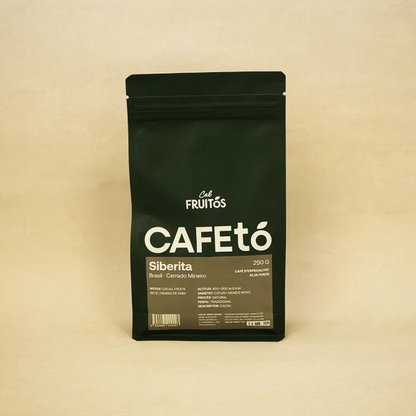 Cafè en Gra Especialitat Siberita 250g Cal Fruitós