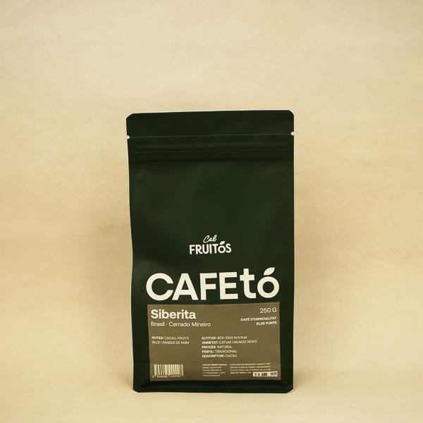Cafè en Gra Especialitat Siberita 250g Cal Fruitós