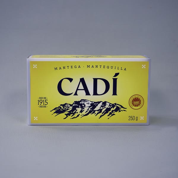 Mantequilla 250g Cadí