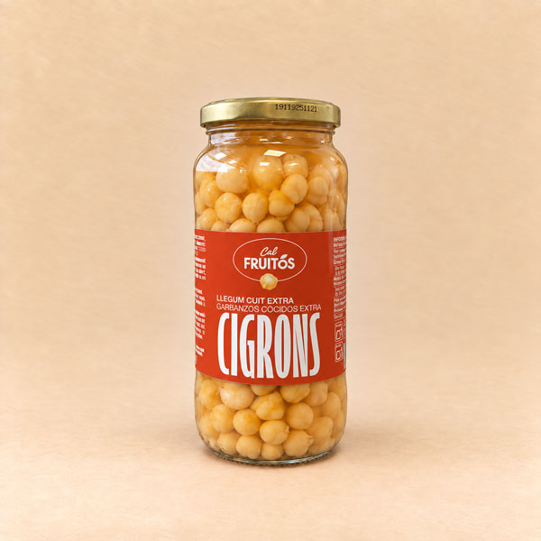 Garbanzos Extra 540g Cal Fruitós
