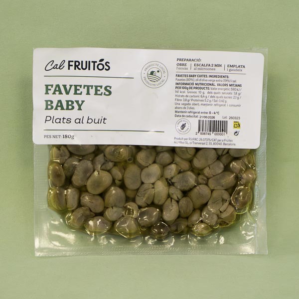 Favetes 180g Cal Fruitós