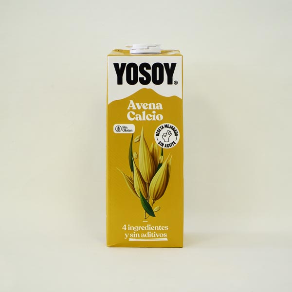Bebida de Avena con Calcio Sin Gluten 1 L Yosoy
