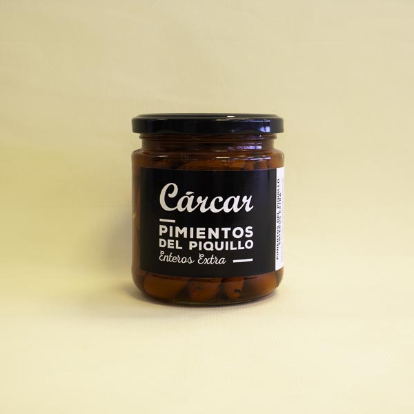 Pebrots del Piquillo Sencers 340g Cárcar
