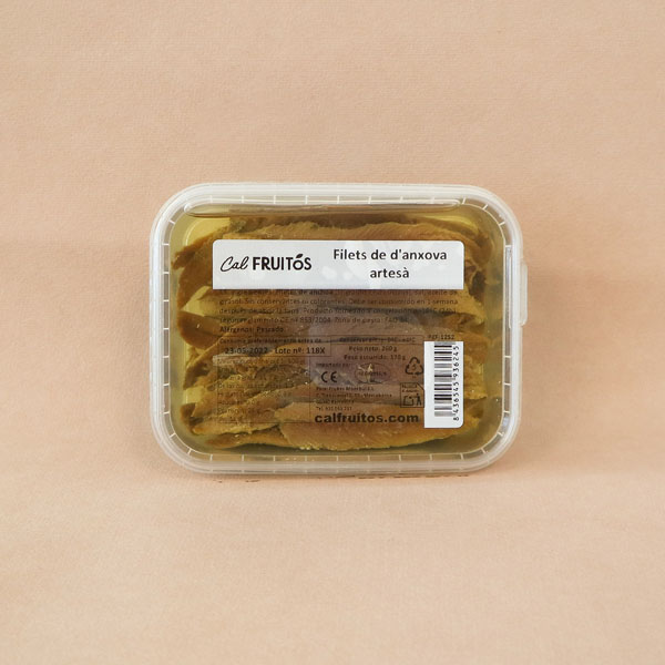Anxova Filet Artesà Safata 260g Cal Fruitós