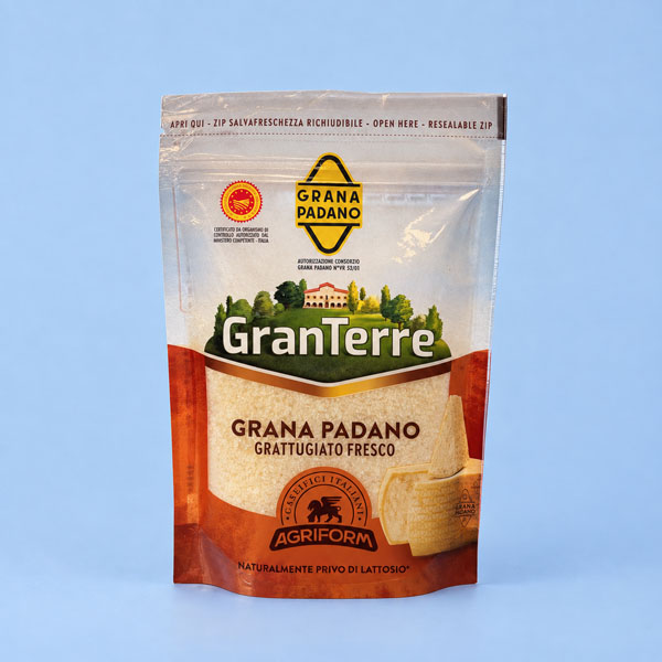 Queso Grana Padano Rallado en Polvo DOP 100 g Agriform
