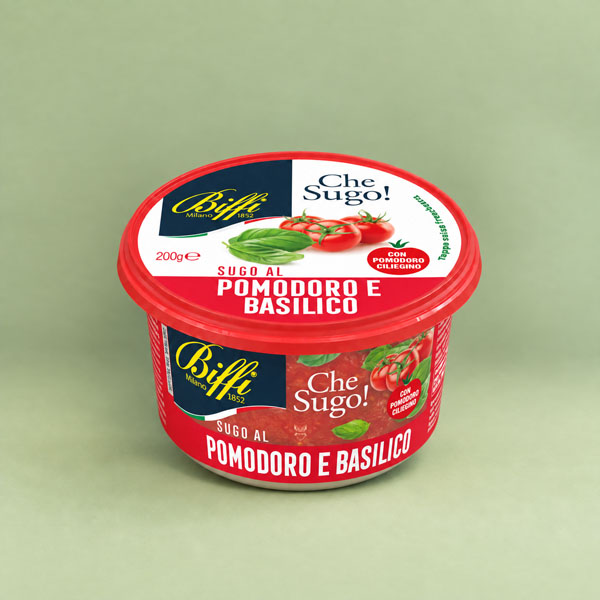Salsa Fresca Pomodoro e Basilico 200g Biffi