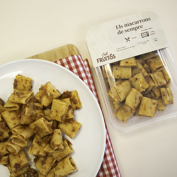 Macarrones Boloñesa 270g Cal Fruitós