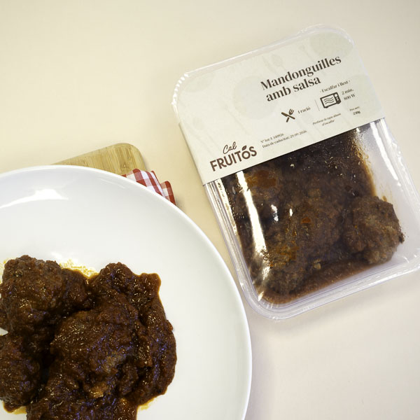 Albondigas con Tomate 250g Cal Fruitós