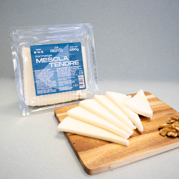Formatge Mescla Tendre Tallat  250g Cal Fruitós