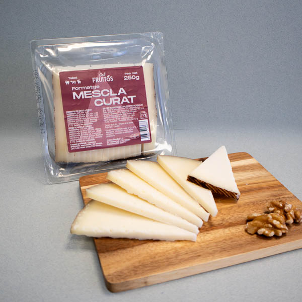 Queso Mezcla Curado Cortado 250 g Cal Fruitós