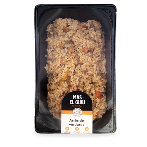 Arròs de verdures (500 g) Mas el Guiu