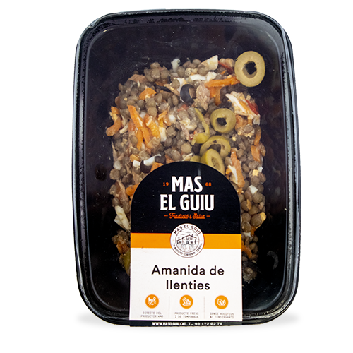 Amanida de Llenties (250 g) Mas el Guiu