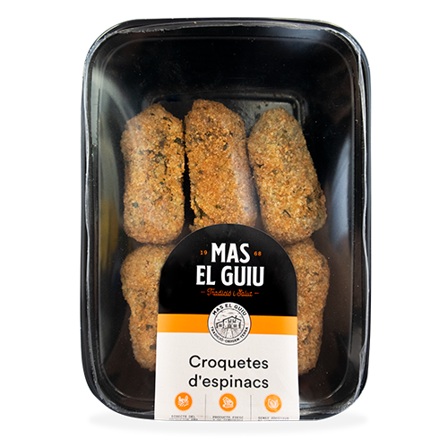 Croquetas de Espinacas (6 u.) Mas el Guiu
