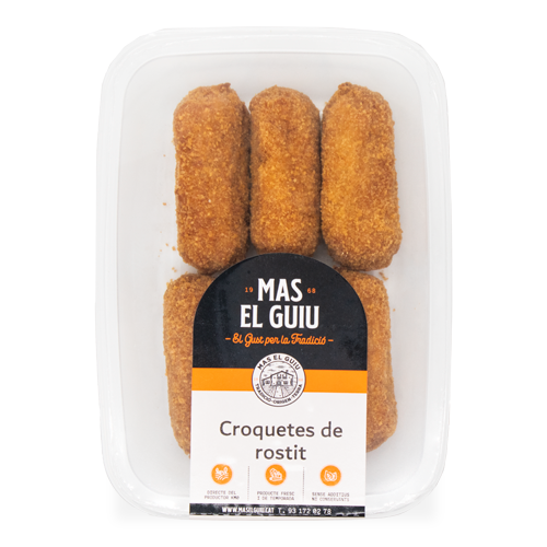 Croquetas de Asado (6 u) Mas el Guiu