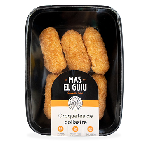 Croquetas de Pollo (6 u.) Mas el Guiu