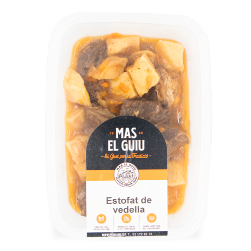 Estofat de Vedella (250 g) Mas el Guiu